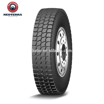 Neoterra hiver pneu radial 11R22.5 pneus d&#39;hiver de camion avec profondeur de la bande de roulement profonde